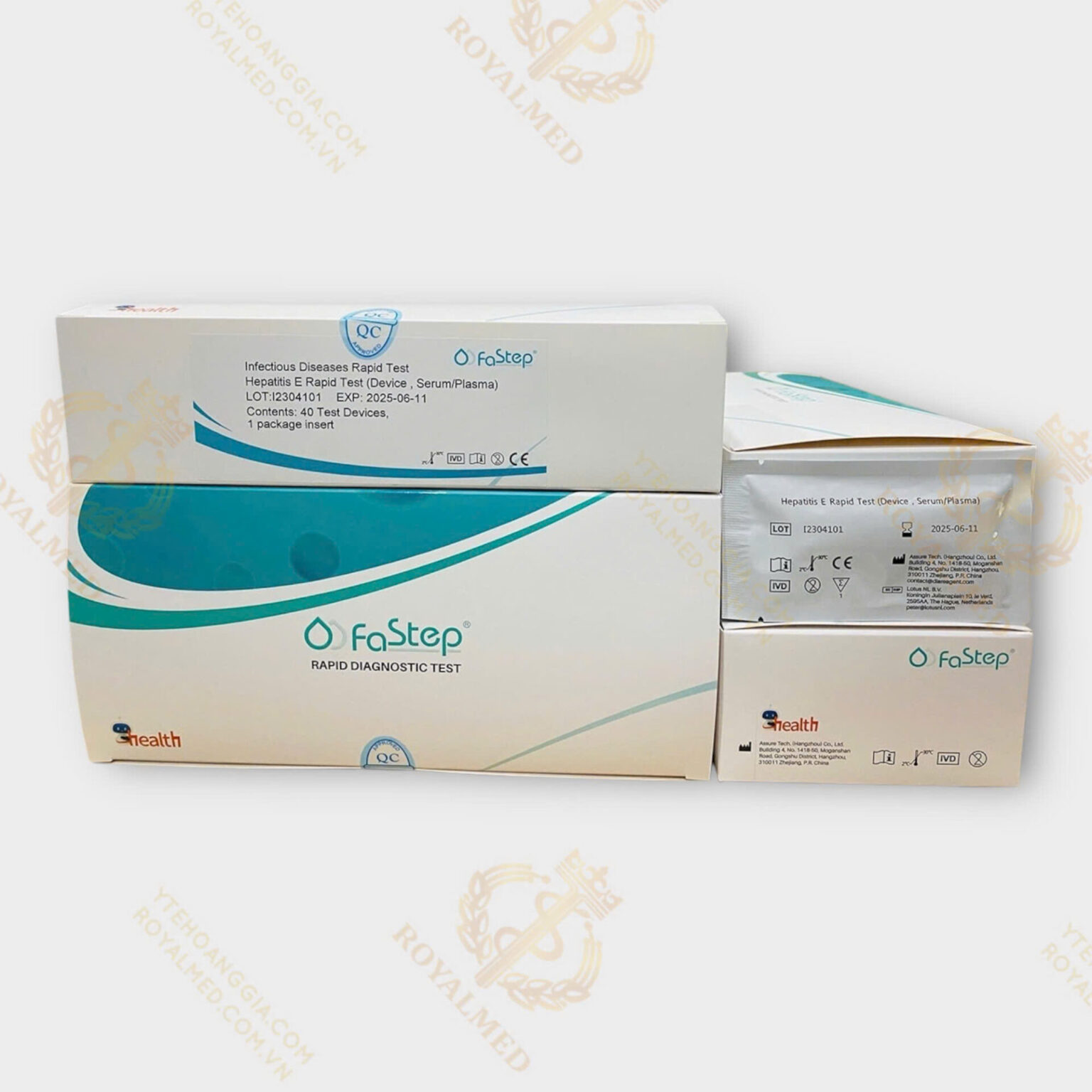 Que thử xét nghiệm định tính kháng thể IgM kháng HEV – FASTEP ( MỸ ...