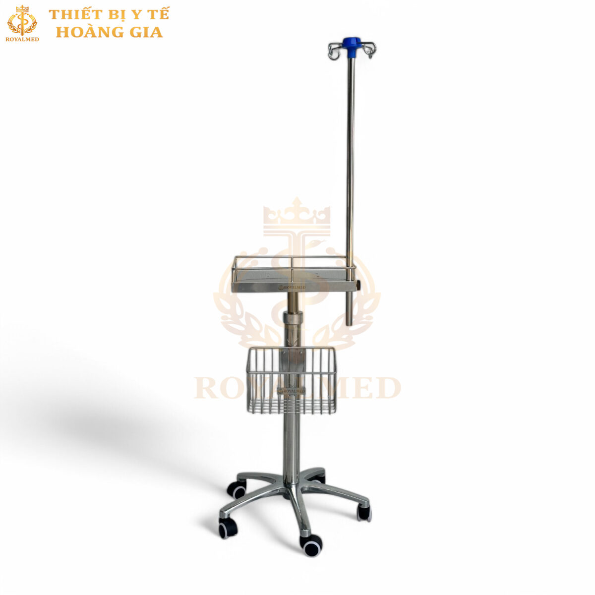 Tim Inox Xe đẩy điện tim inox ROYALMED - ROYALMED | Thiết Bị Y Tế Chính Hãng